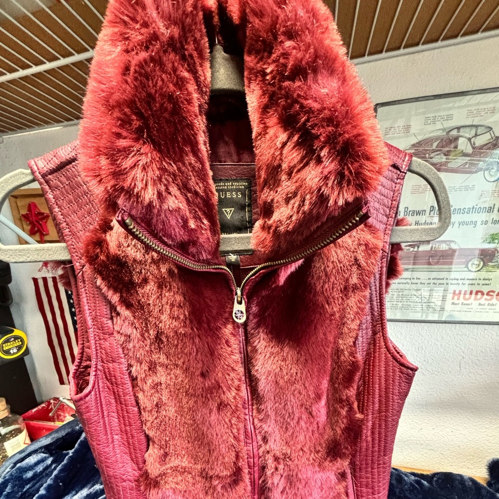 Guess Extra Small Faux Fur Vest